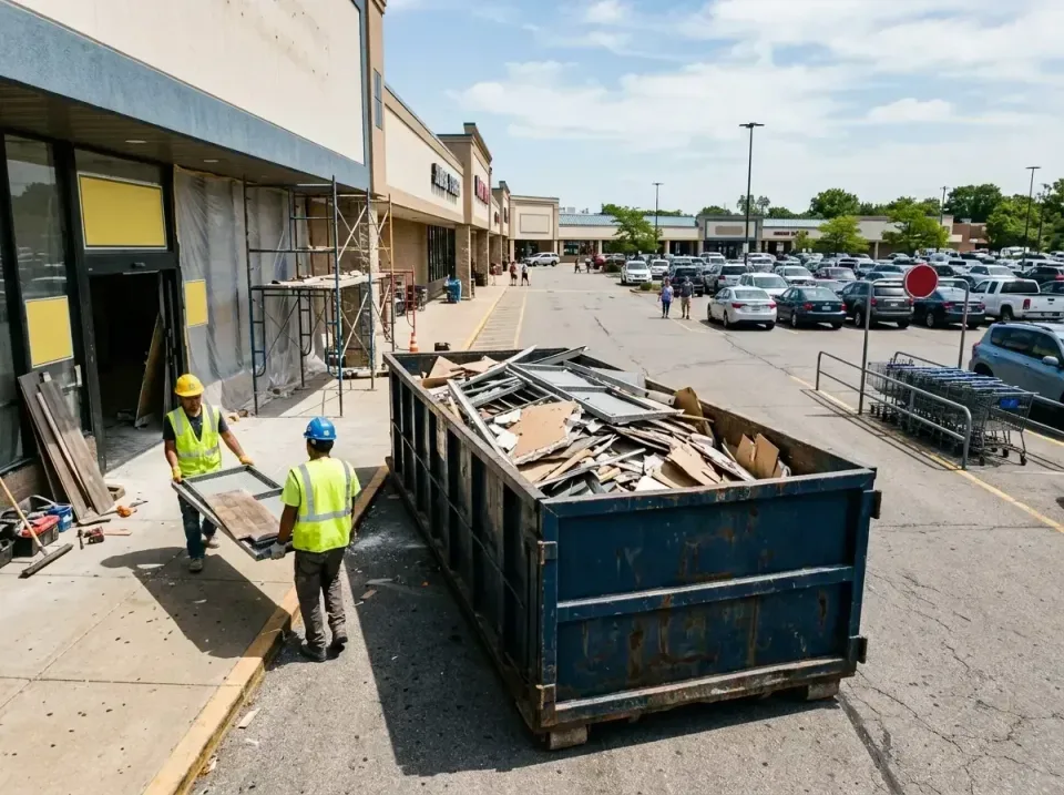 retail-store-renovation-debris-003 — frequently asked questions, Roll-off Dumpster Rentals in Essexville, MI